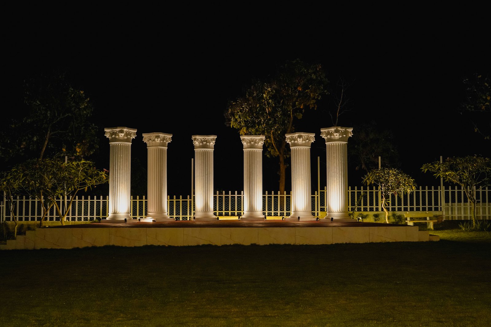 Roman Courtyard intimate event space Coimbatore